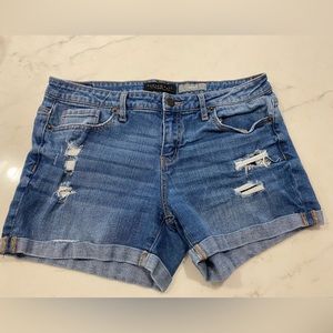 Aeropostale Ripped Jean shorts